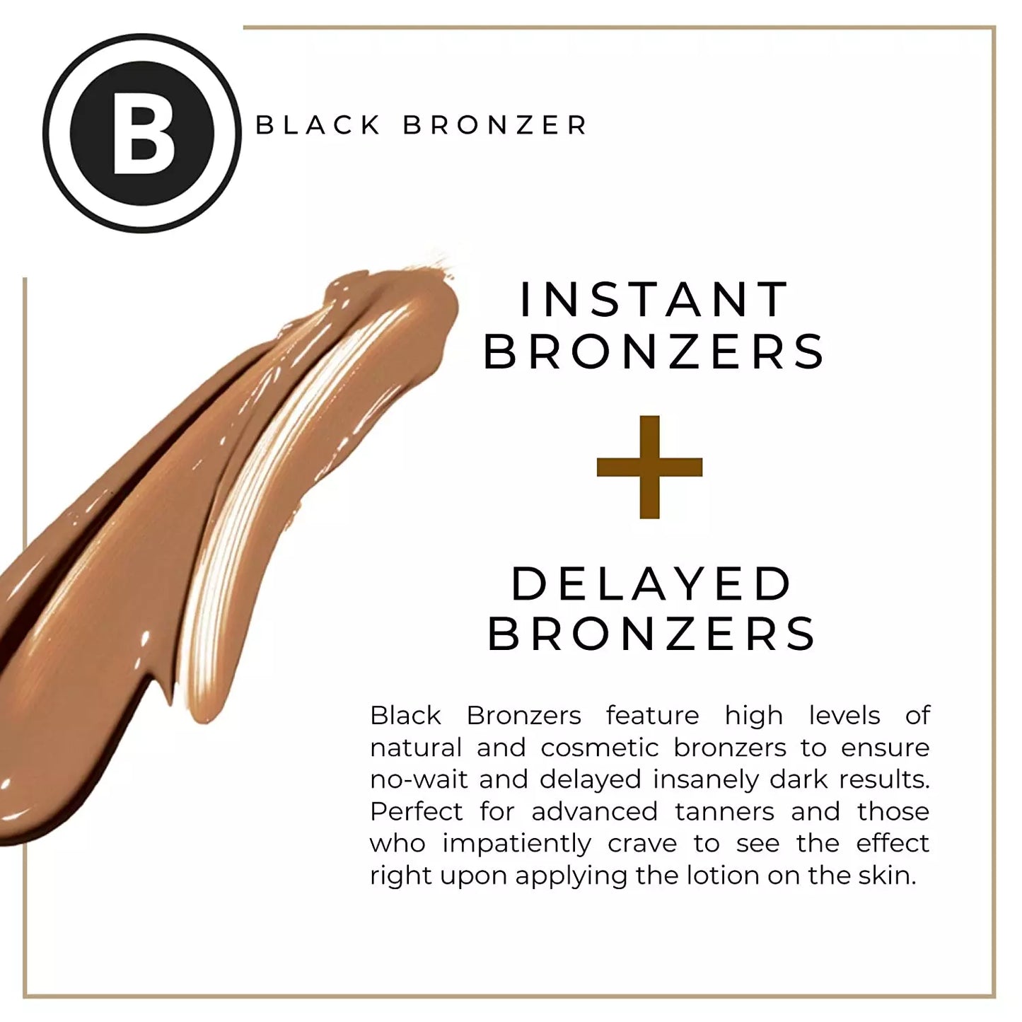 Black Cashmere Tanning Lotion | Ultra Dark Bronzer | Deep Tan & Silky Skin