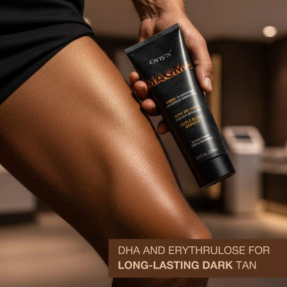 Magma Hot Tingle Sunbed Cream - Triple Bronzer - Ultra-Dark & Fiery Tan