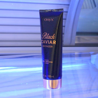 Black Caviar Tanning Lotion | Ultra Dark Bronzer | Sculpting & Hydrating