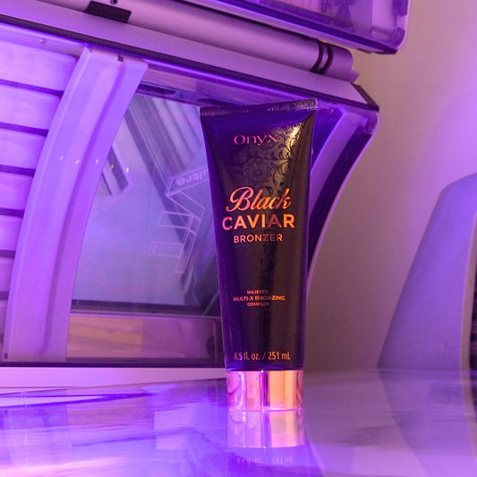 Black Caviar Tanning Lotion | Ultra Dark Bronzer | Sculpting & Hydrating
