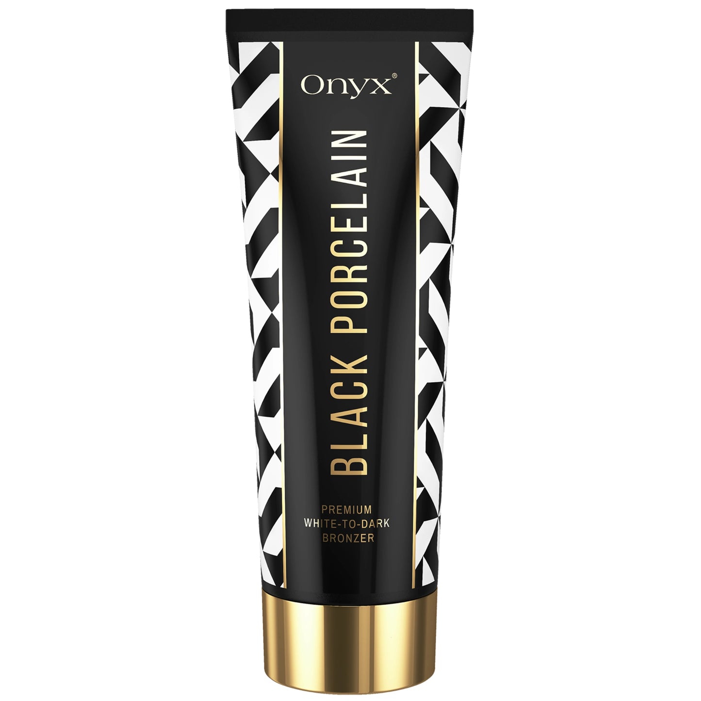 Black Porcelain Tanning Lotion | White Bronzer | Flawless Dark Tan